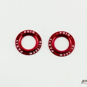 Rings for axle sliders PUIG PHB19 20271R aluminium Rosu