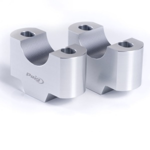 Risers PUIG 3672P argintiu height 30mm, d 22mm