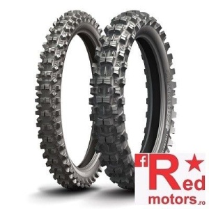Set anvelope/cauciucuri moto Michelin Starcross 5 80/100 R21 Medium + 100/90 R19 Medium