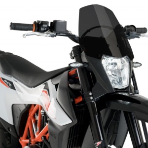Windshield PUIG NEW GEN. SPORT 3586F dark smoke