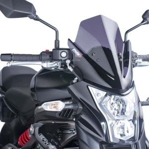 Windshield PUIG NEW GEN. SPORT 5997F dark smoke