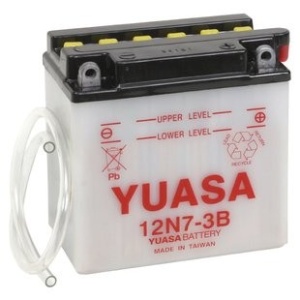 Acumulator moto TOPLITE YUASA - 12N7-3B (CU INTR., NU INCL. ACID)