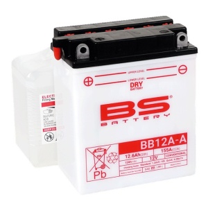 Baterie conventionala BS-BATTERY BB12A-A (YB12A-A) include electrolit
