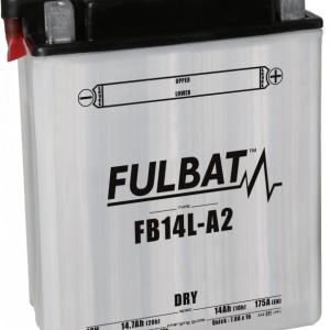 Baterie conventionala FULBAT FB14L-A2 (YB14L-A2) include electrolit