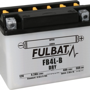 Baterie conventionala FULBAT FB4L-B (YB4L-B) include electrolit