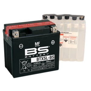 Baterie fara intretinere BS-BATTERY BTX5L-BS (YTX5L-BS)