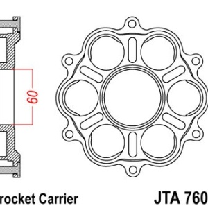 Cutie transport pinion JT JTA 760B - Img 2