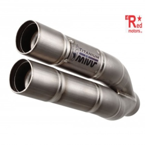 Evacuare MIVV DOUBLE GUN Full Titanium pentru YAMAHA YZF-R6 (2006-2017)