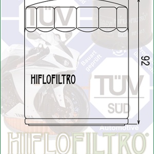 Filtru de ulei HIFLOFILTRO HF171B Negru - Img 2