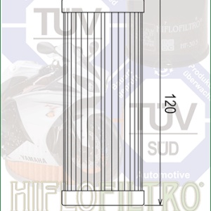 Filtru de ulei HIFLOFILTRO HF895 - Img 2