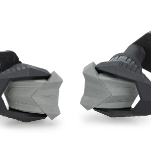 Frame sliders PUIG R19 22928N black with grey rubber