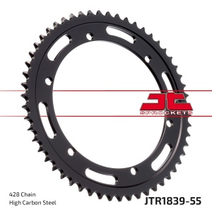 Kit de lant D.I.D Chain - Argintiu lant 428 VX, X-Ring, pinion fata JT, foaie spate JT pentru YAMAHA SR 500 1991-2000 - Img 6