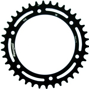 Kit de lant D.I.D Chain - Argintiu lant 428 VX, X-Ring, pinion fata JT, foaie spate SUPERSPROX pentru HUSQVARNA SMS 630 2011 - Img 4