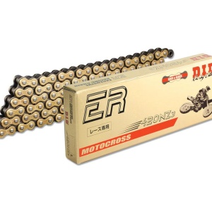 Kit de lant D.I.D Chain - Auriu lant 420 NZ, Non-sealed, pinion fata JT, foaie spate JT pentru APRILIA MX 50 2003-2006