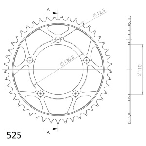 Kit de lant D.I.D Chain - Auriu lant 525 ZVM-X, X-Ring, pinion fata JT cauciucat, foaie spate SUPERSPROX pentru BMW S 1000 XR 2014-2019 - Img 5