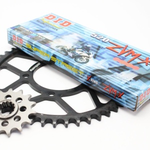 Kit de lant D.I.D + SUPERSPROX ZVM-X serie in gold color