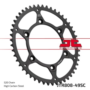 Kit de lant EK - Argintiu lant 520 SRX, X-Ring, pinion fata JT, foaie spate JT pentru SUZUKI RM 250 1989-1997 - Img 5