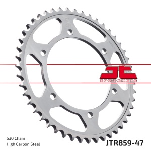 Kit de lant EK - Argintiu lant 530 SRX, X-Ring, pinion fata JT cauciucat, foaie spate JT pentru YAMAHA FZR 600 1994-1995 - Img 6