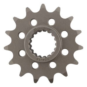 Kit de lant EK - Auriu lant 525 ZVX, X-Ring, pinion fata SUPERSPROX, foaie spate JT pentru APRILIA Tuono 1100 V4 Factory 2015-2020 - Img 2
