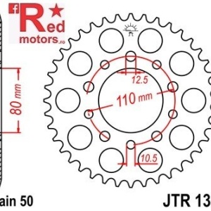 Kit lant DID GOLD X-Ring PRO-STREET 530 VX pentru Honda VF750 C V45 Magna (RC43) 1994-2004 - Img 3