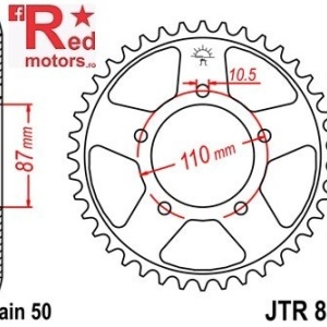 Kit lant DID GOLD X-Ring PRO-STREET 530 VX pentru Suzuki GSX-R750 G,HG,H,XH (GR75A) 1986-1987 - Img 3