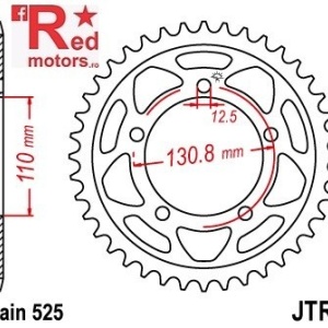 Kit lant DID GOLD X-Ring SUPERSTREET 525 ZVM-X pentru BMW S1000 RR 2012-2015 - Img 3