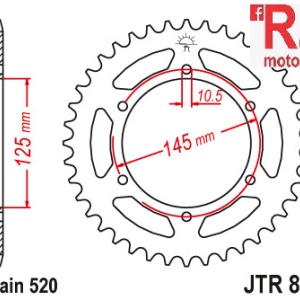 Kit lant DID GOLD Yamaha MT-03 (5YK) 2006-2012 - Img 2