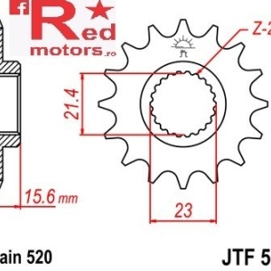 Kit lant DID GOLD Yamaha XTZ660 Tenere (3YF) 1991-1995 - Img 2
