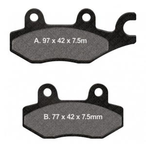 Placute de frana EBC FA165TT