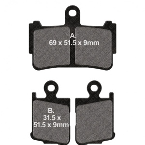 Placute de frana EBC FA499/4HH