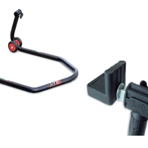 Rear low stand LV8 DIAVOL E620DL+E620/09 with rubber cursor kit