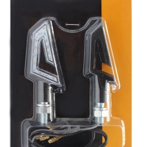 Semnale LED (2 buc) MOTION STUFF AERO negru mat - Img 2