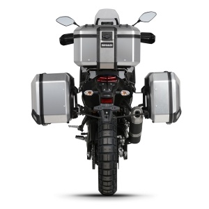 Set complet de cutii de aluminiu SHAD TERRA, 37L cutie centrala si 36L / 47L cutii laterale, incluzand set de montaj si placa SHAD YAMAHA Tenere 700 XTZ690 - Img 2