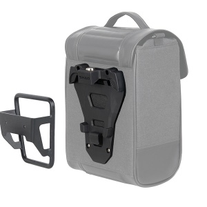Side bag SHAD CAFE RACER SR38 X0SR3821 10l Negru - Img 3