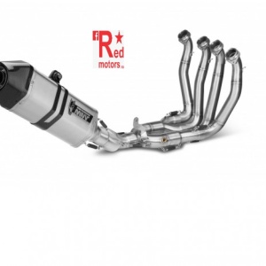 Sistem de evacuare complet 4x2x1 MIVV SPEED EDGE Full Titan / Capac Carbon pentru YAMAHA YZF-R1 (2015-2021)