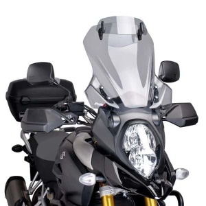Windscreen PUIG TOURING WITH VISOR 7230H smoke