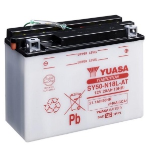 Yumicron battery with acid YUASA SY50-N18L-AT