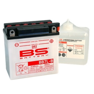 Baterie conventionala BS-BATTERY BB7L-B include electrolit