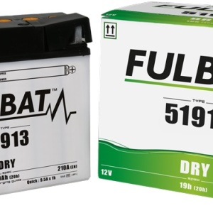 Baterie conventionala FULBAT 51913 include electrolit - Img 2