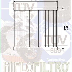 Filtru de ulei HIFLOFILTRO HF125 - Img 2