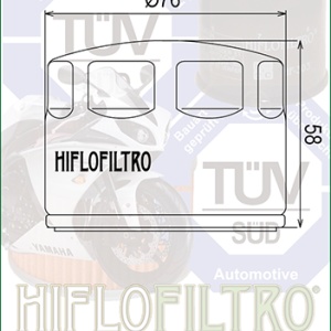 Filtru de ulei HIFLOFILTRO HF565 - Img 2