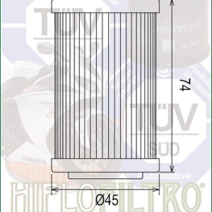 Filtru de ulei HIFLOFILTRO HF567 - Img 2