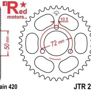Foaie/pinion spate JTR216.42 420 cu 42 de dinti