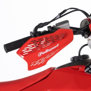 Handguard POLISPORT MX FORCE 8308700002 with universal handlebar mounting kit Alb - Img 4