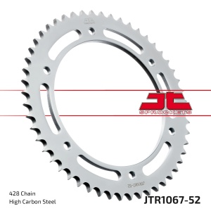 Kit de lant D.I.D Chain - Argintiu lant 428 D, Non-sealed, pinion fata JT, foaie spate JT pentru HYOSUNG GT 125 Comet 2009 - Img 6