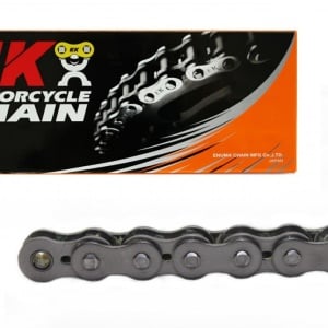 Kit de lant EK - Argintiu lant 420 DEH, Non-sealed, pinion fata JT, foaie spate JT pentru SUZUKI RM 100 2003