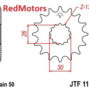 Kit lant DID GOLD SUPERSTREET 530 ZVM-X pentru Triumph 955 Sprint ST 1999-2004 - Img 2