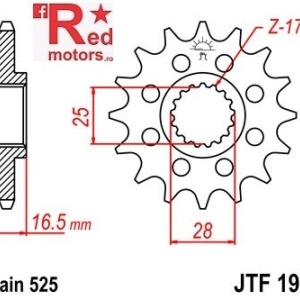 Kit lant GOLD DID QX-Ring 525 SRX2 pentru KTM 990 Adventure 2010-2013 - Img 2
