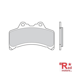 Placute frana fata Brembo 07YA3108 Road Carbon Ceramic ( 08 ) 131,7x81,4x9,6 pentru Yamaha GTS 1000