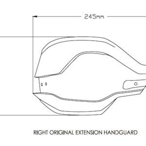 Protectii de maini PUIG EXTENSION 3763F dark smoke - Img 2